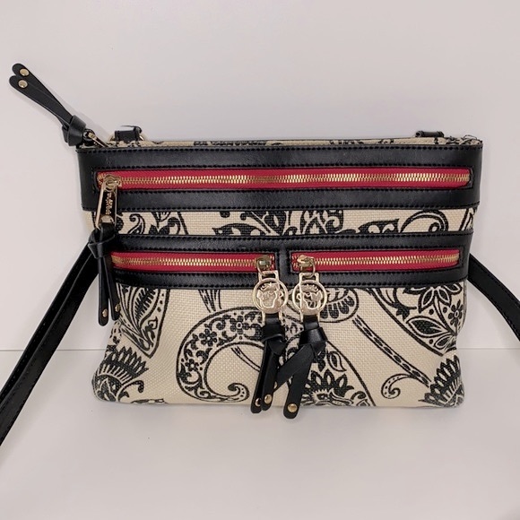 Spartina 449 Handbags - Spartina 449 Paisley Crossbody Satchel Purse